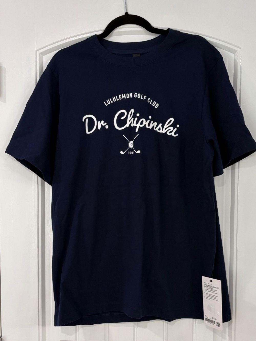 Lulule heavy Weight Classic Fit cotton t-shirt Dr Chipinski club Blue
